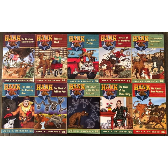 Hank the Cowdog Volumes 61 thru 70