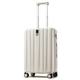 thumbnail image 1 of Hanke 28in Adult Hardside Checked Luggage, Ivory White, 1 of 8