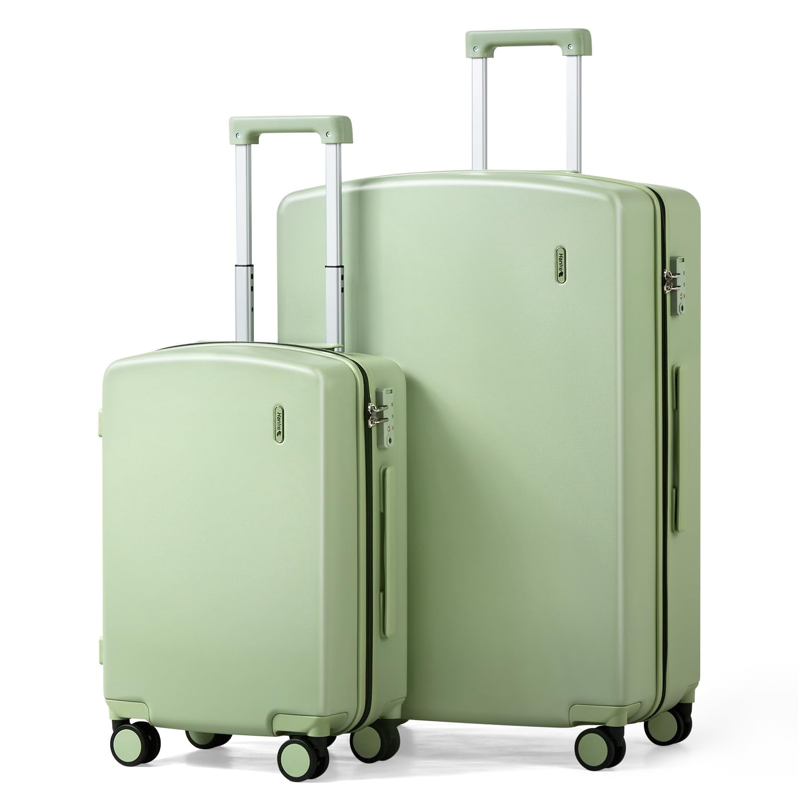 Hanke Hard Shell Luggage Sets 2 Pieces, 20/28 Inch Carry On