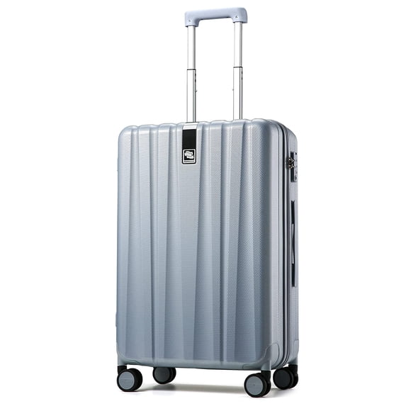 Hanke Upgrade Carry On Luggage Airline Approved, 20 Inch Lightweight Hardside Suitcase PC Hardshell Luggage with Spinner Wheels & TSA Lock,Carry-On 20-Inch(Grey)