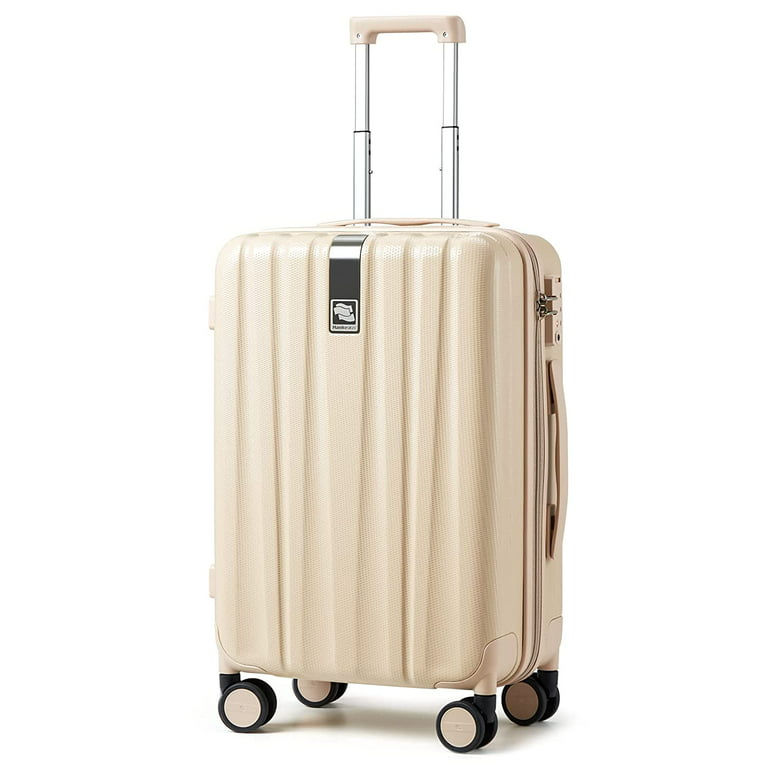 Hanke Upgrade Carry On Luggage Airline Approved, 20 Inch Lightweight  Hardside Suitcase PC Hardshell Luggage with Spinner Wheels & TSA  Lock,Carry-On 20-Inch(Cuban Sand) 