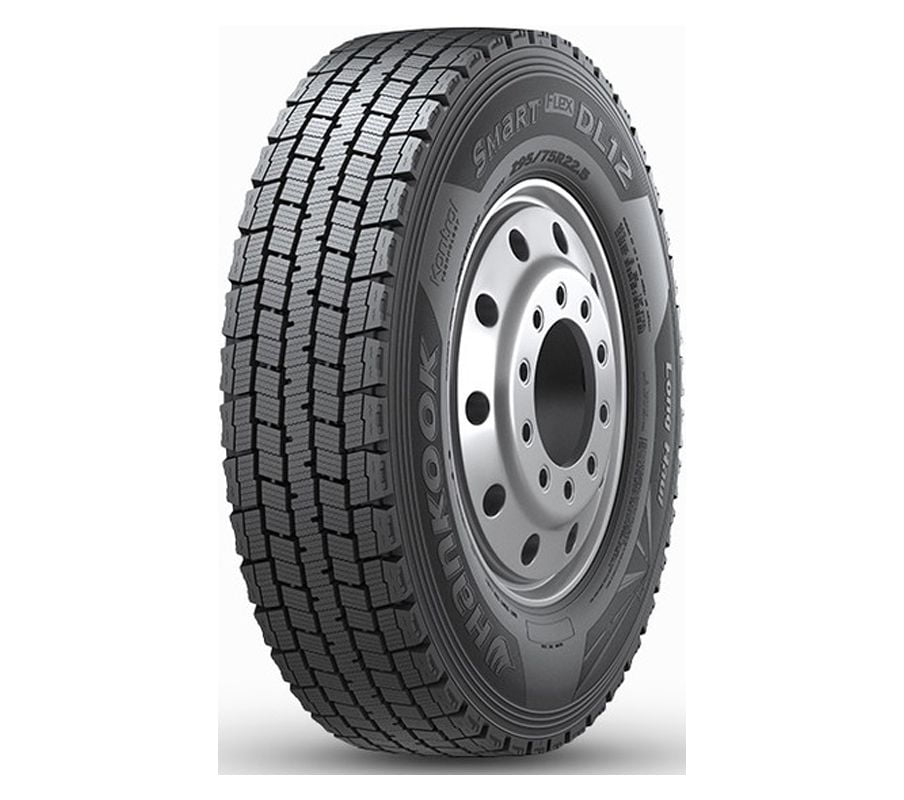 Hankook DL12 High Drive Traction Tire TR295/75R22.5 14 Ply 28/32nd's Tread