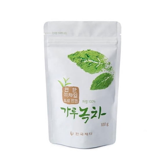 Hankook Tea 100 g Powdered Green Tea Culinary Grade Polybag
