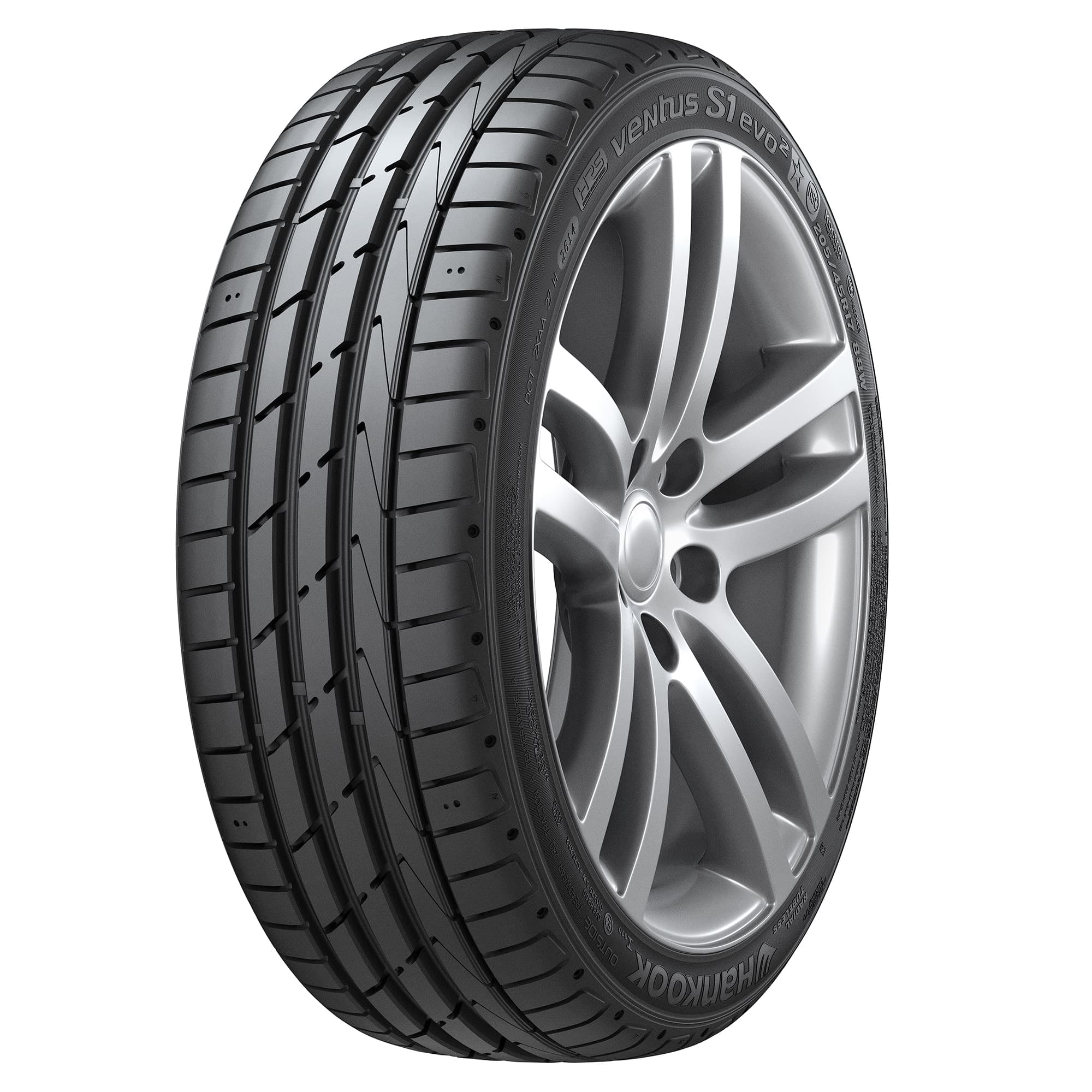 Hankook Ventus S1 evo2 K117 225/45R18 91W - Walmart.com