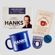 Hanks for Our Troops Holiday Bundle with Medium Roast Coffee Pod, Mug, and Challenge Coin