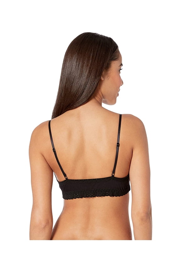 Cotton with a Conscience Bralette Black