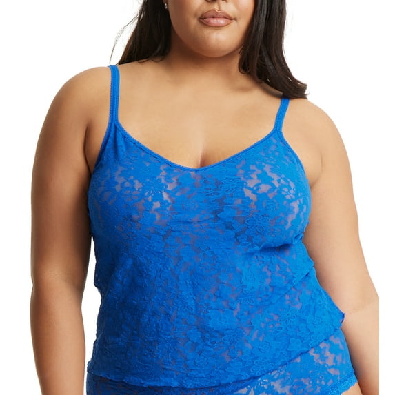 Hanky Panky Daily Lace Camisole PLUS (774731X),2X,Bold Blue