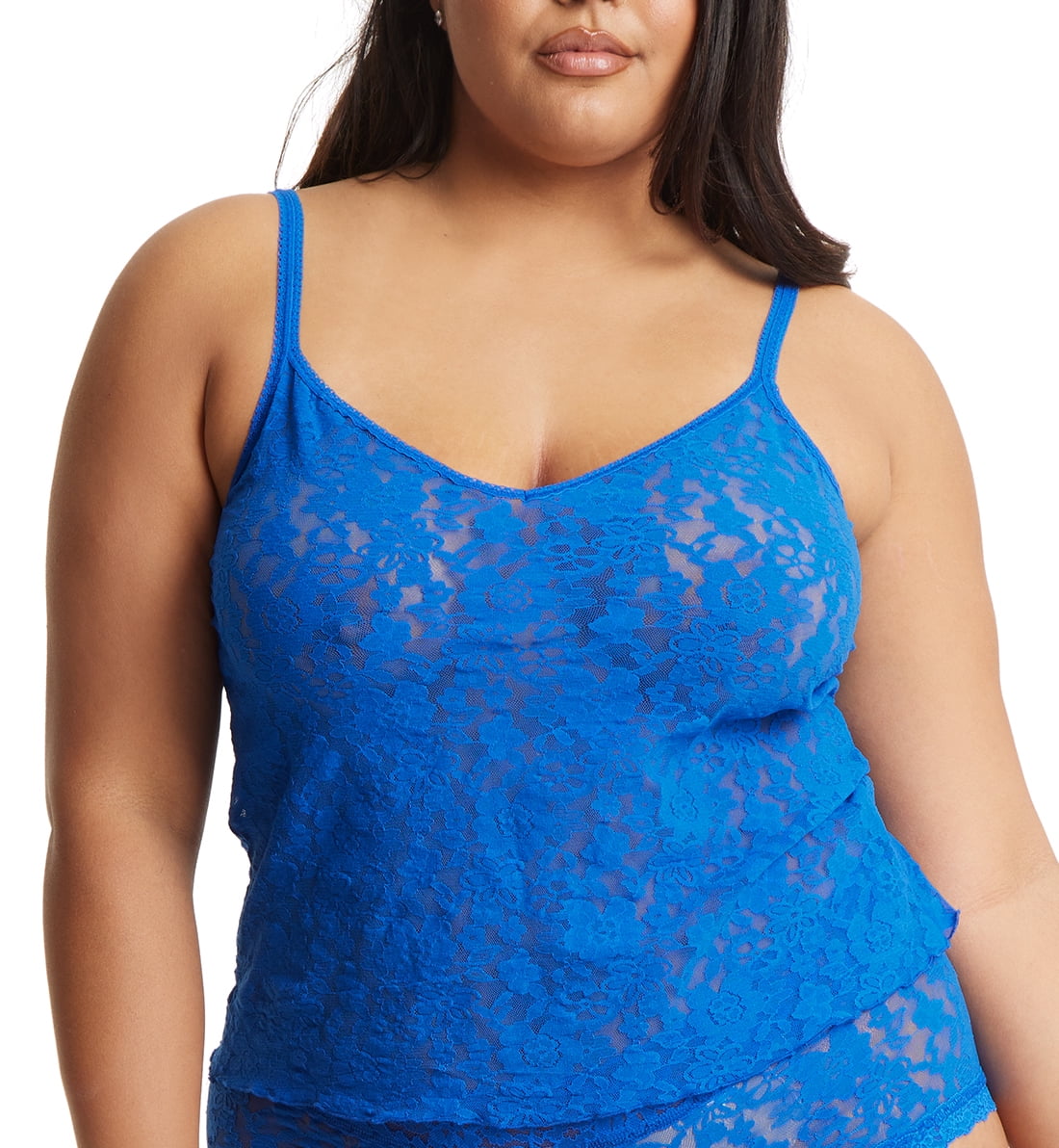 Hanky Panky Daily Lace Camisole PLUS (774731X),3X,Bold Blue