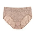 thumbnail image 1 of Hanky Panky Daily Lace French Brief PLUS (772461X),2X,Taupe, 1 of 2