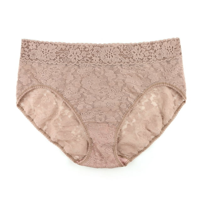 Hanky Panky Daily Lace French Brief PLUS (772461X),2X,Taupe