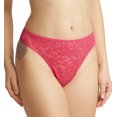 thumbnail image 1 of Hanky Panky Daily Lace High Cut Thong (771851),XS,Starburst, 1 of 5