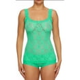thumbnail image 1 of Hanky Panky Lace Classic Unlined Camisole, Green, XS, 1 of 1