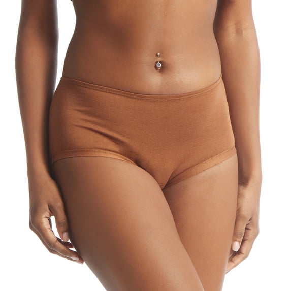 Hanky Panky Play Cotton Boyshort (721284),XS/S,Macchiato