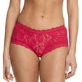 thumbnail image 1 of Hanky Panky Signature Lace Boyshort (4812P),Medium,Beet Juice, 1 of 7