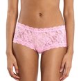 thumbnail image 1 of Hanky Panky Signature Lace Boyshort (4812P),Medium,Strawberry Lemonade, 1 of 5