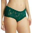thumbnail image 1 of Hanky Panky Signature Lace Boyshort (4812P),Small,Green Queen, 1 of 3