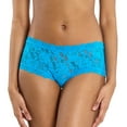 thumbnail image 1 of Hanky Panky Signature Lace Boyshort (4812P),Small,Mediterranean Sea, 1 of 7