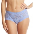 thumbnail image 1 of Hanky Panky Signature Lace Boyshort (4812P),XS,Cool Water Blue, 1 of 6