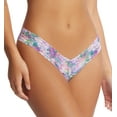 thumbnail image 1 of Hanky Panky Signature Lace Printed Low Rise Thong (PR4911P),Bathe in Petals, 1 of 6