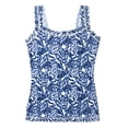 thumbnail image 1 of Hanky Panky Signature Lace Printed Unlined Camisole (PR1390L),Large,Sketchbook Floral, 1 of 6