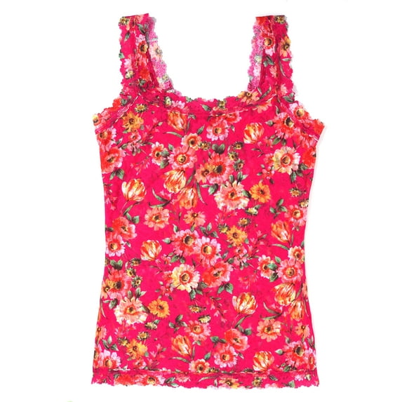 Hanky Panky Signature Lace Printed Unlined Camisole (PR1390L),XS,La Vida Loca