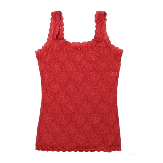 Hanky Panky Signature Lace Unlined Camisole (1390LP),Medium,Burnt Sienna