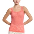 thumbnail image 1 of Hanky Panky Signature Lace Unlined Camisole (1390LP),Small,Courageous Coral, 1 of 7