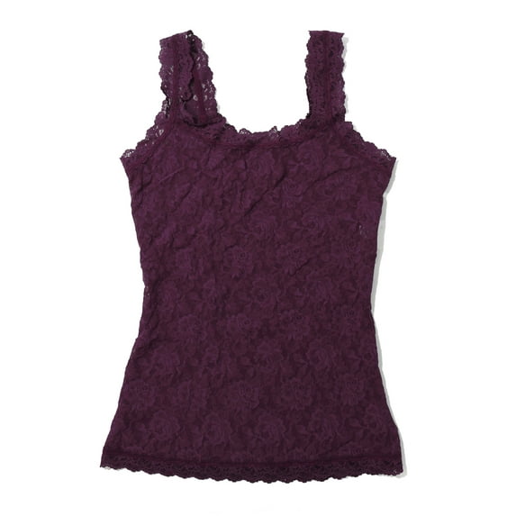Hanky Panky Signature Lace Unlined Camisole (1390LP),XS,Stone Fruit