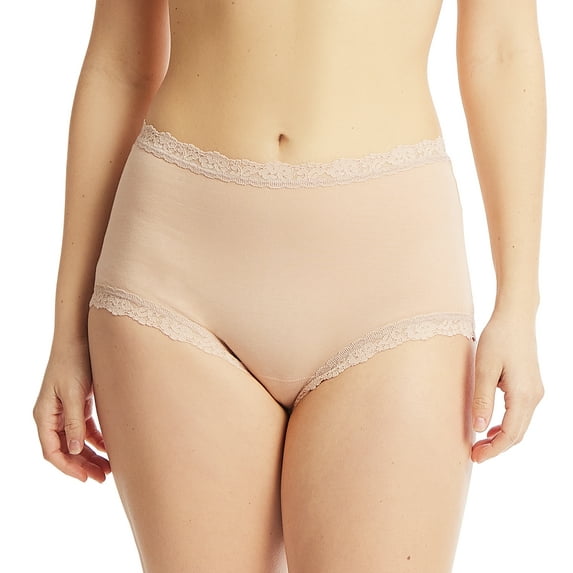 Hanky Panky Womens Cotton High-Waist Boyshort Style-891292