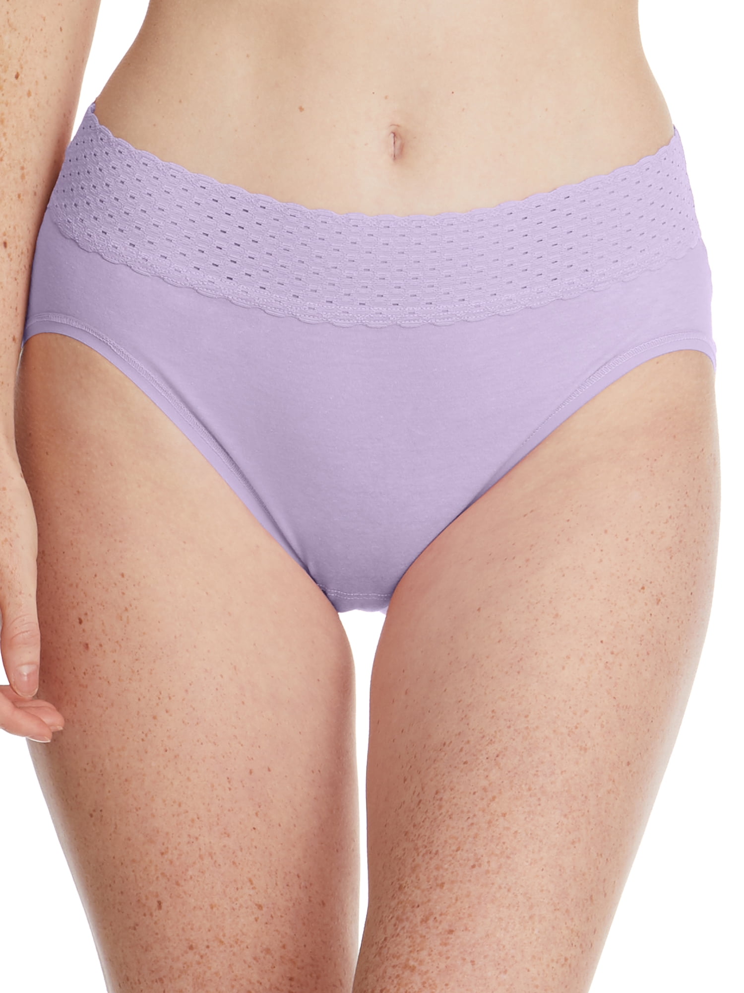 Lavender Recycled Organic Cotton Hipster Panty