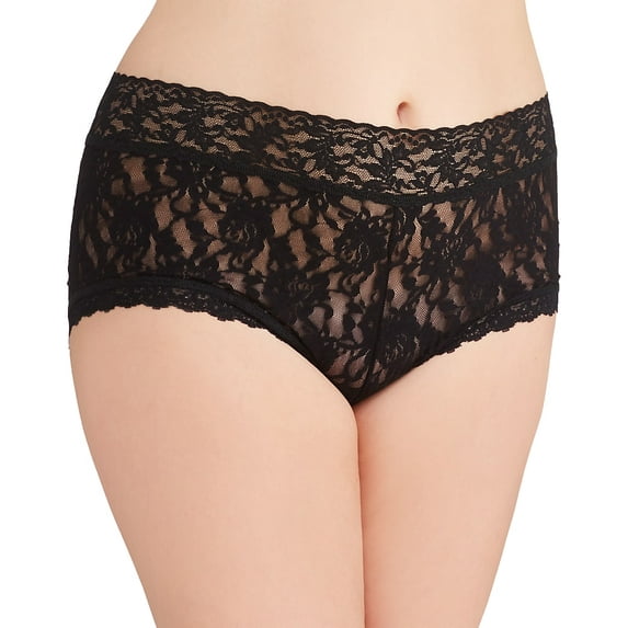 Hanky Panky Womens Plus Size Signature Lace Boyshort Style-481281X