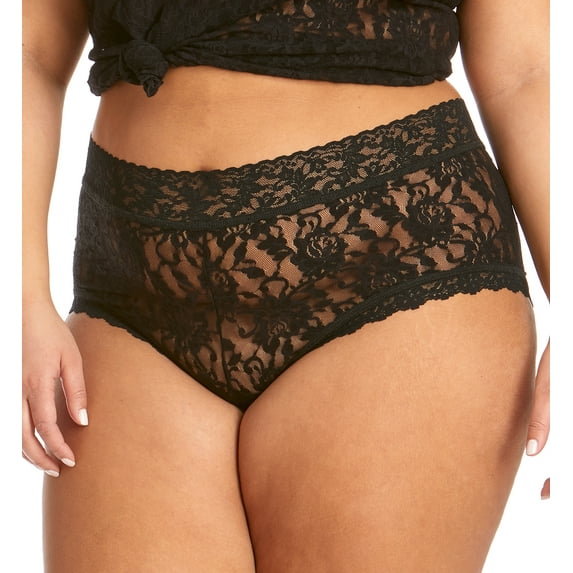Hanky Panky Womens Plus Size Signature Lace Boyshort Style-481281X
