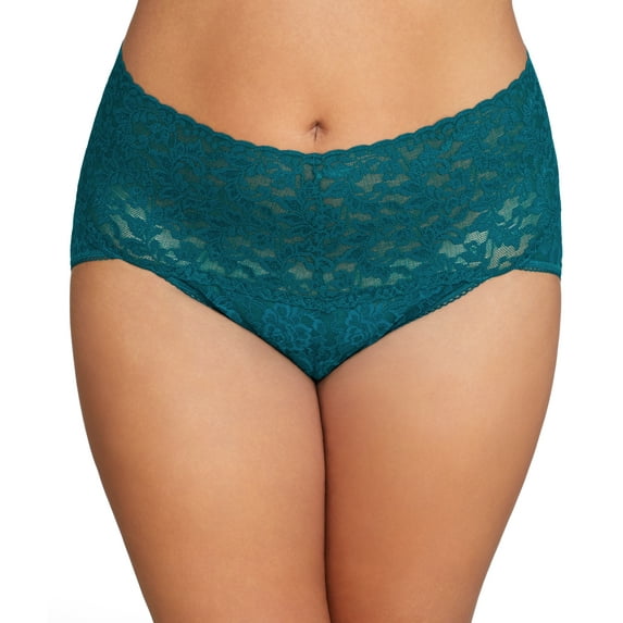 Hanky Panky Womens Plus Size Signature Lace Retro V-Kini Style-9K2124X