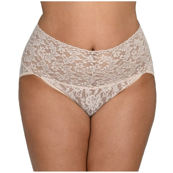 Hanky Panky Womens Plus Size Signature Lace Retro V-kini Style-9K2124X