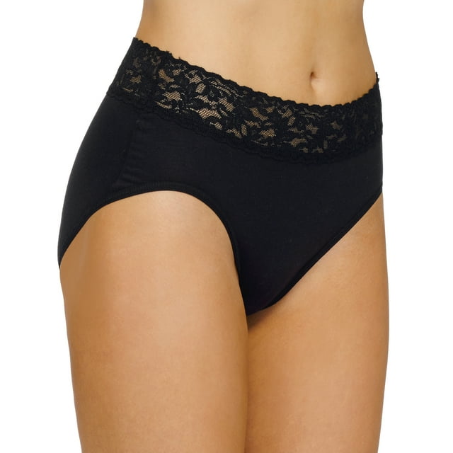 Hanky Panky Womens Plus Size Supima Cotton Brief Style-892461X