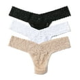 thumbnail image 1 of Hanky Panky Womens Signature Lace Low Rise Thong 3-Pack Style-49113PK, 1 of 9