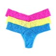 thumbnail image 1 of Hanky Panky Womens Signature Lace Low Rise Thong Fashion 3-Pack Style-49113PVPK, 1 of 7