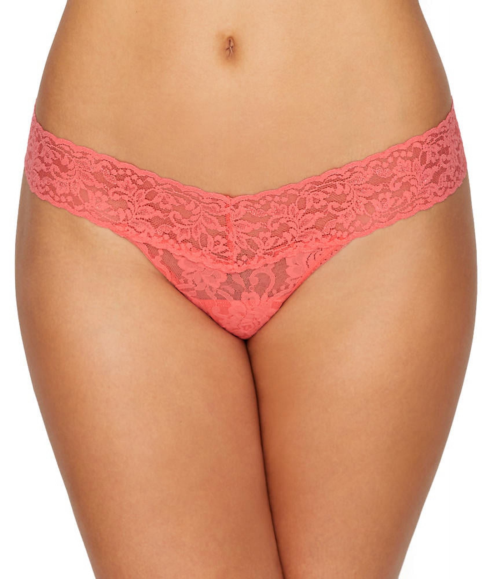 Hanky Panky Womens Signature Lace Low Rise Thong Style-4911