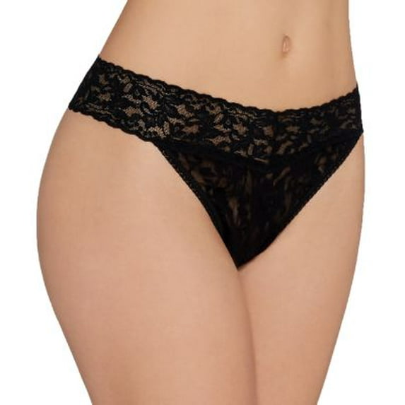 Hanky Panky Womens Signature Lace Original Rise Thong 3-Pack Style-48113PK
