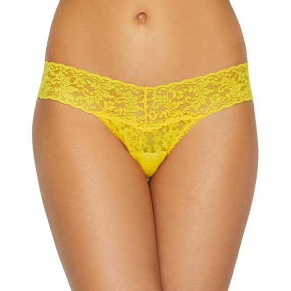 Hanky Panky Womens Signature Lace Petite Low Rise Thong Style-4911XS