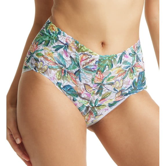 Hanky Panky Womens Signature Lace Printed Retro V-Kini Style-PR9K2124