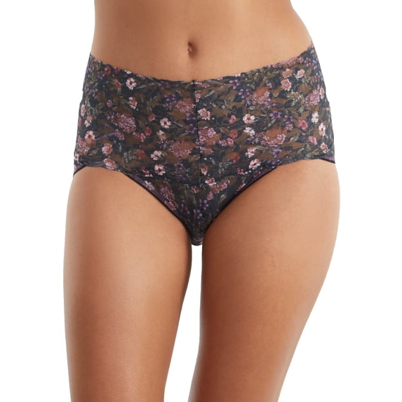 Hanky Panky Womens Signature Lace Printed Retro V-Kini Style-PR9K2124