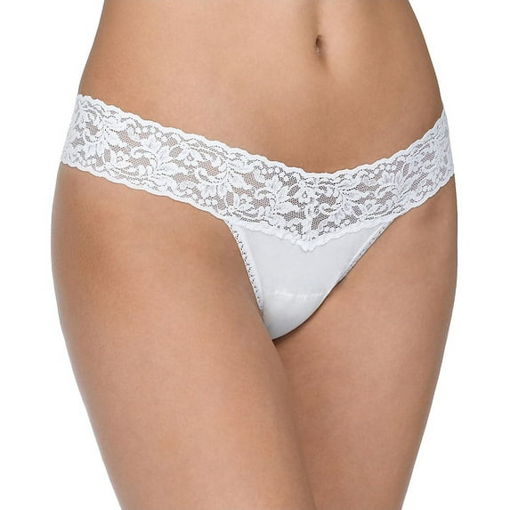 Hanky Panky Womens Supima Cotton Low Rise Thong Style-891581