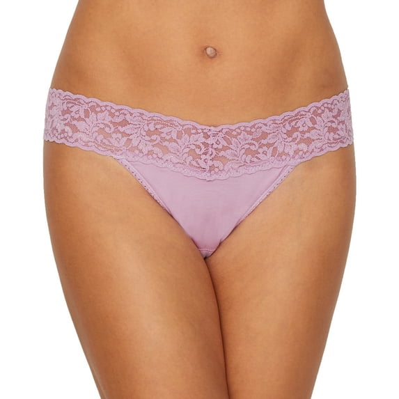 Hanky Panky Womens Supima Cotton Original Rise Thong Style-891801