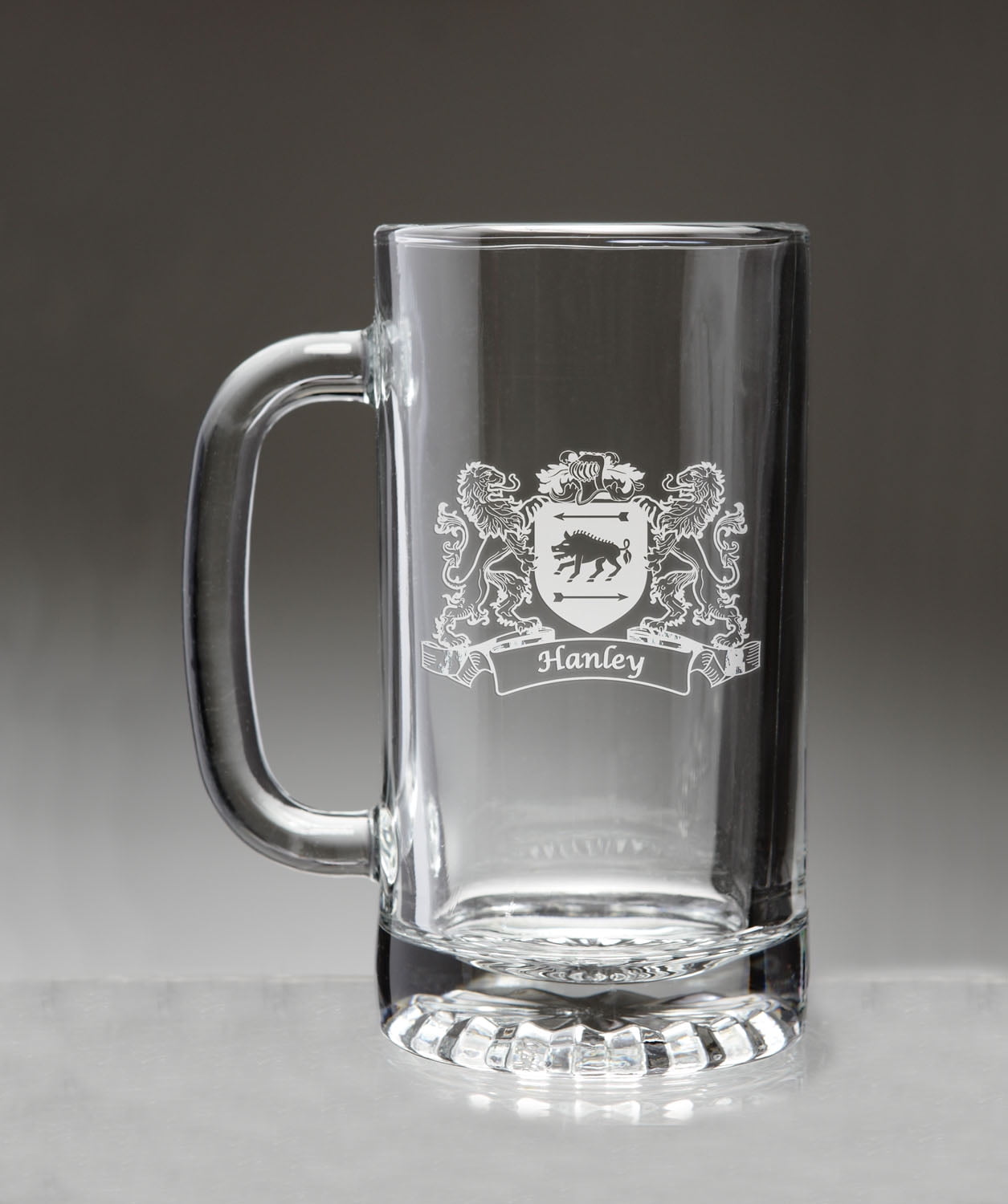 Hanley Irish Coat of Arms Beer Mug with Lions
