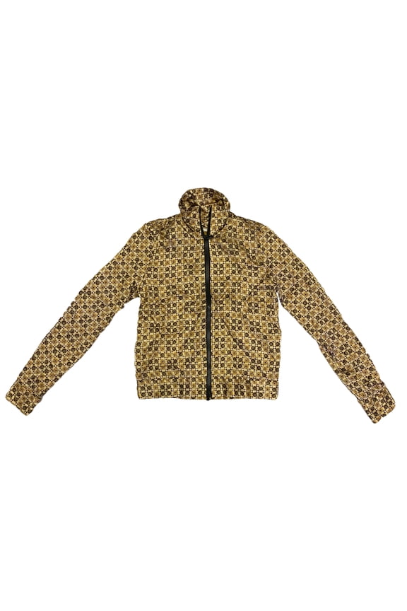 Women's Daisy Print Track Jacket 2 Multicolor