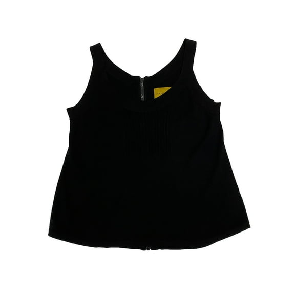 Hanley Mellon Women's Minerva Back Zip Tank Top Medium Black