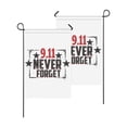 thumbnail image 1 of Hanmun 911 Never Forget Garden Flag 12x18 Patriot Day Double Sided for Outdoor Indoor House Decor, 1 of 7