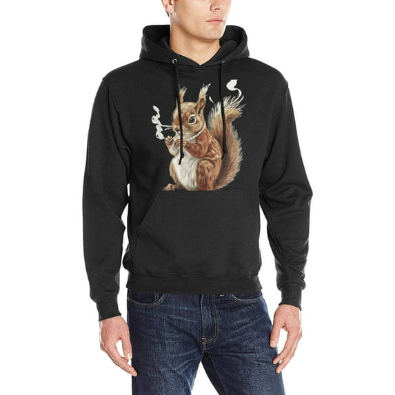 Hanmun Animal Ultimate Men Heavy Blend Hooded Sweatshirt Cotton Drawstring Long Sleeve Casual Fashion