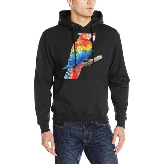 Hanmun Animal Ultimate Men Heavy Blend Hooded Sweatshirt Cotton Drawstring Long Sleeve Casual Fashion